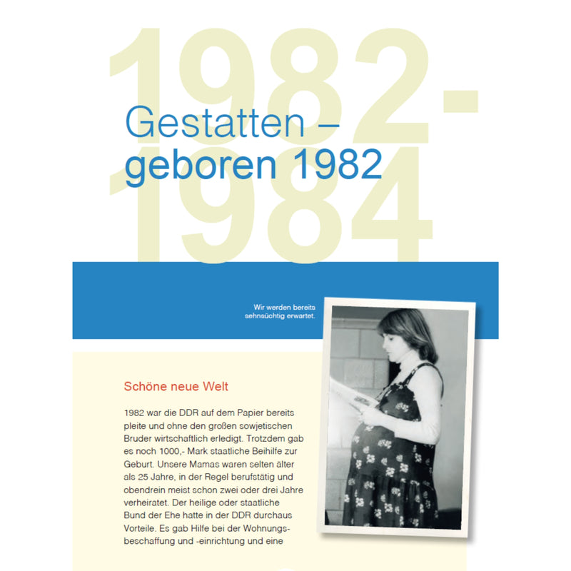 Buch - Wir vom Jahrgang Ost 1982, 64 Seiten