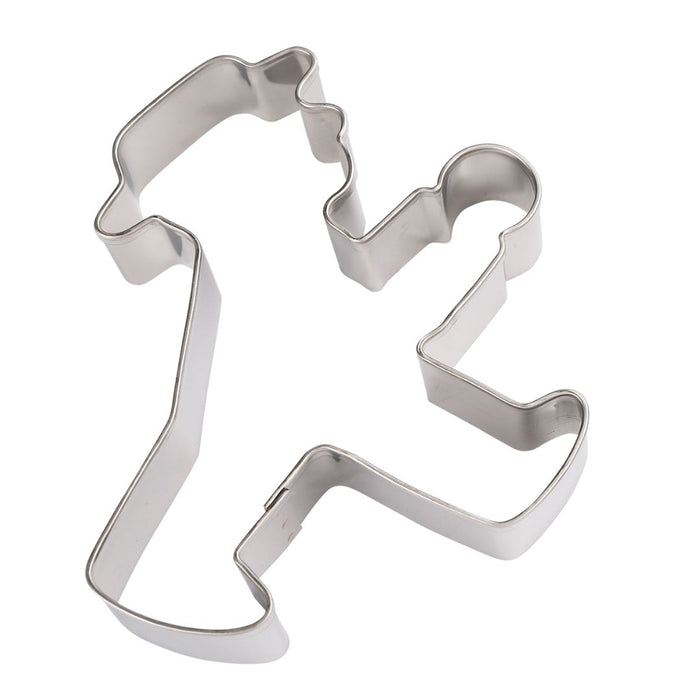 AMPELMANN Keksausstecher „Steher & Geher“ im Set – aus Edelstahl für kreative Back- und Dessertideen - 7,5cm