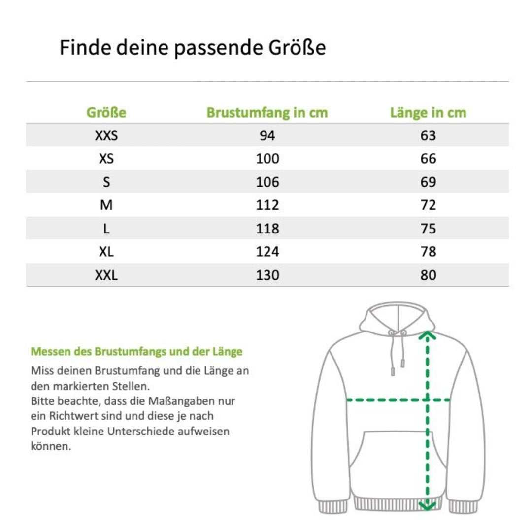 Ampelmann Kapuzen-Shirt
