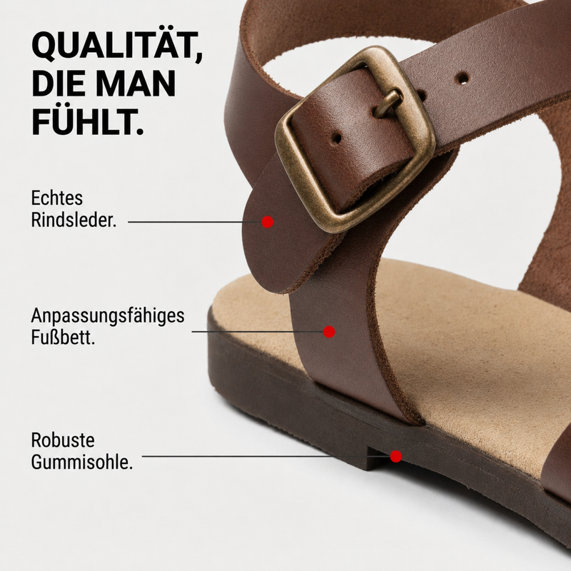 Jesuslatschen Römer Ossi Schuhe Gr.36-47 braun