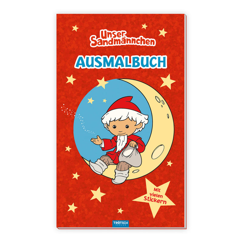 Ausmalbuch-Sandmannchen