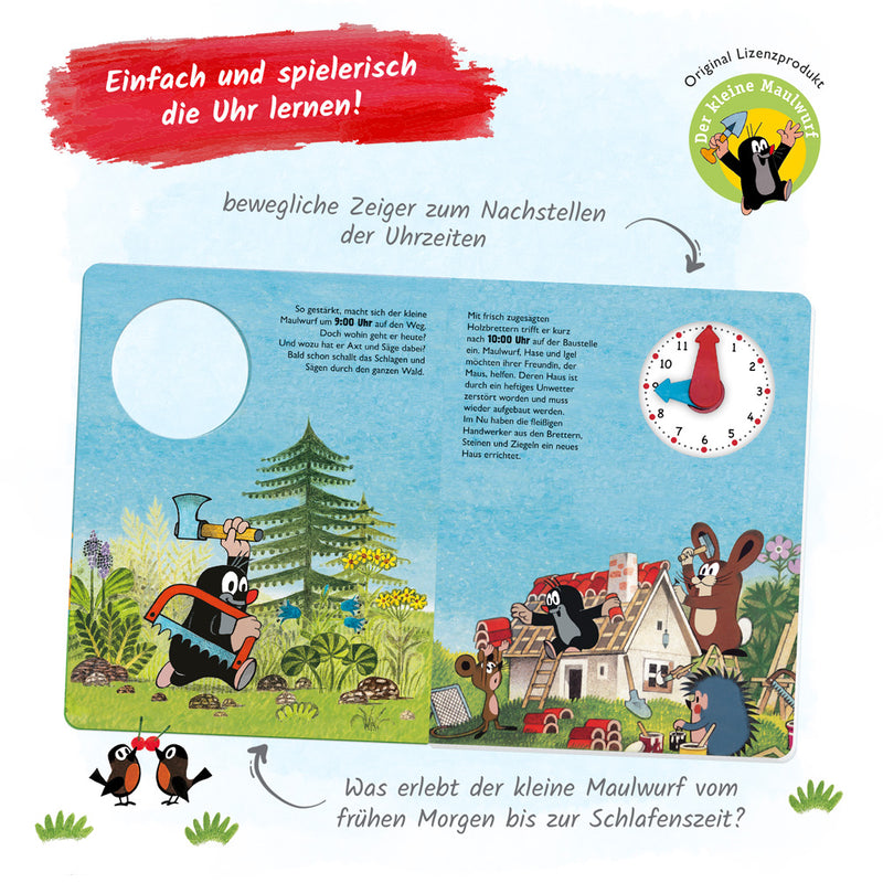 Uhrenbuch-kleiner-Maulwurf