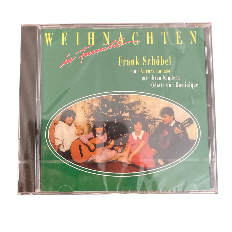 CD - Weihnachten in Familie mit Frank Schöbel & Aurora Lacasa  & mit ihren Kindern - 20 Titel