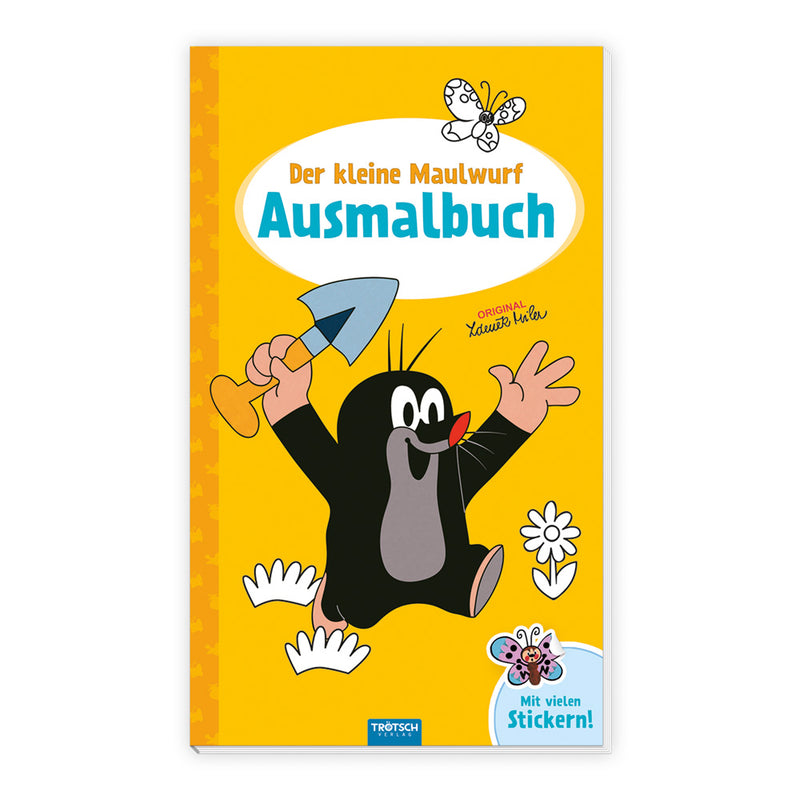 Ausmalbuch-Maulwurf