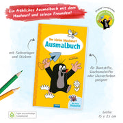 Ausmalbuch-Maulwurf