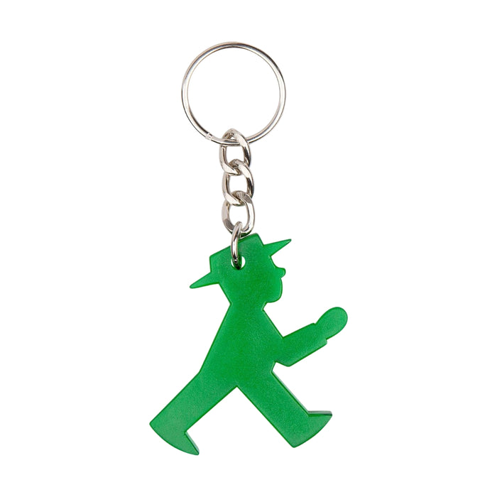 Schlüsselanhänger grün Ampelmännchen