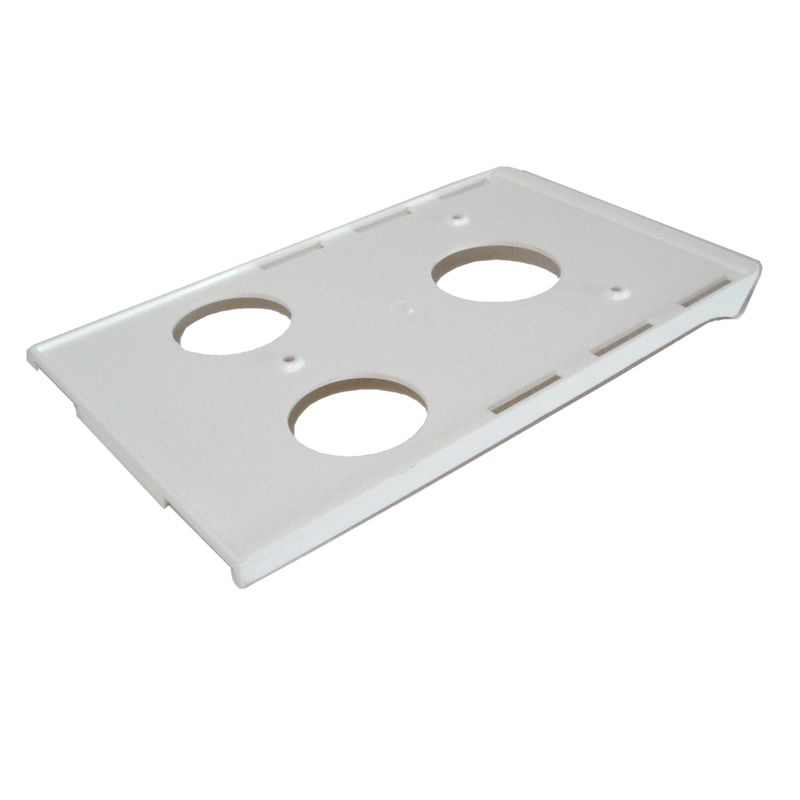 Praktische Küchenschütte mit Deckel von Sonja PLASTIC - 20,5 x 11 x 8,5 cm