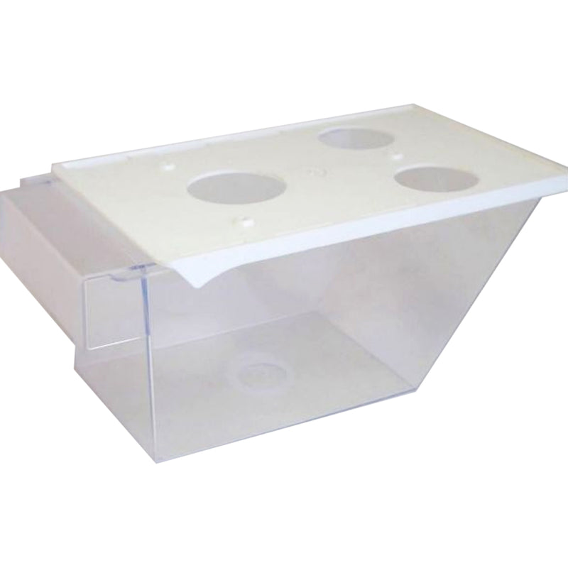 Praktische Küchenschütte mit Deckel von Sonja PLASTIC - 20,5 x 11 x 8,5 cm
