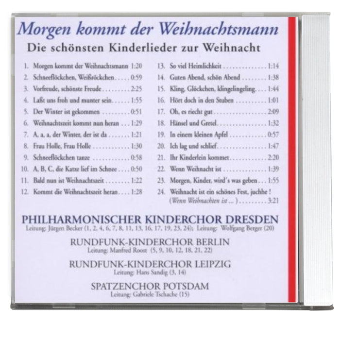 CD Morgen kommt der Weihnachtsmann