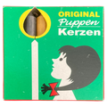 Christbaumkerzen Puppenkerzen - bunt, 20 Stk - 7x1 cm  für Weihnachtspyramide, Krippe und Christbaum