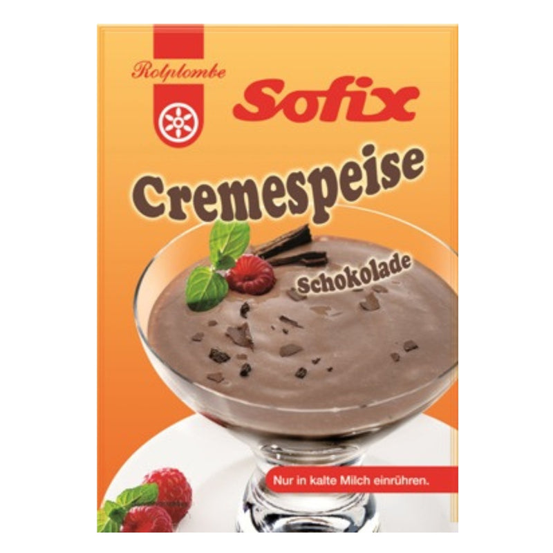 Rotplombe Sofix Cremespeise Schokolade - nur in kalte Milch einrühren > fertig! 50g