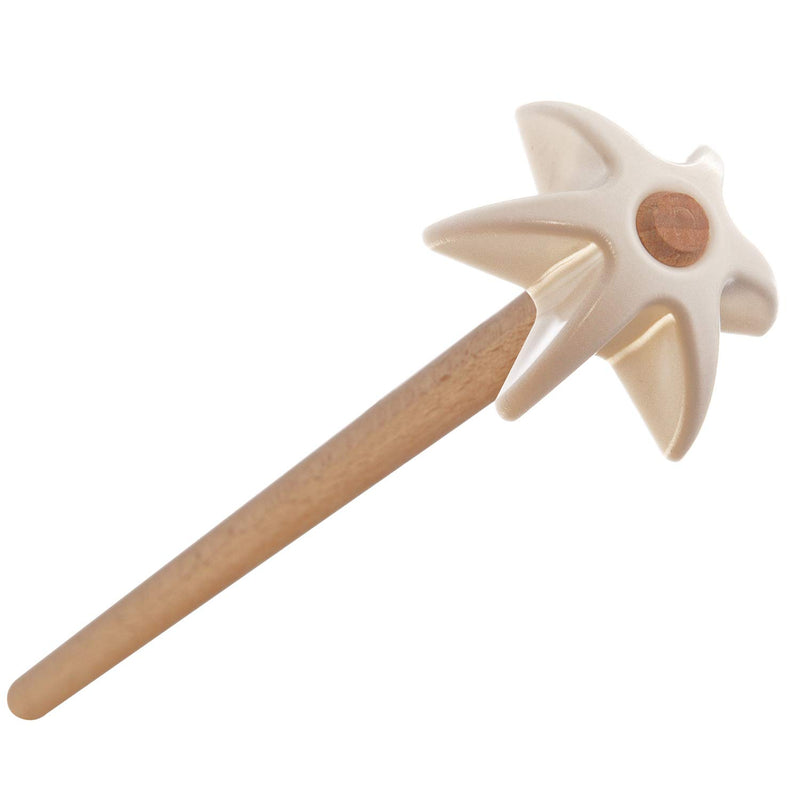 Quirl 25cm mit Holzstiel - leicht und praktisch - wie früher