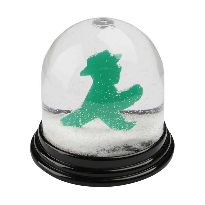 Ampelmann Geher Schneekugel
