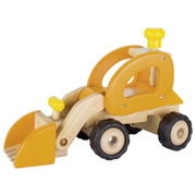Holz Radlader orange 28cm.