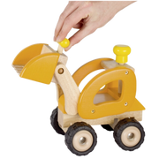 Holz Radlader orange 28cm.
