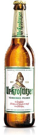 Ur-Krostitzer Pilsener 0,33L Mehrweg Flasche.