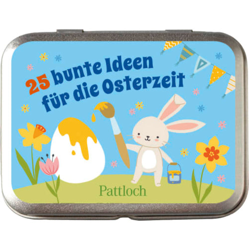 25 bunte Ideen für die Osterzeit – Kreativkarten in Metalldose für Kinder ab 5 Jahren