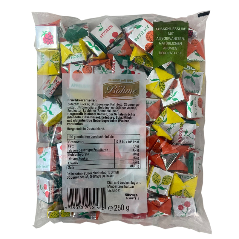 Fruchtkaramellen (Böhme), 250g