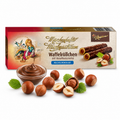 Rotstern Waffelröllchen - Märchenhafter Haselnusstraum - Waffelröllchen mit Haselnusscreme und Milchschokolade 125g