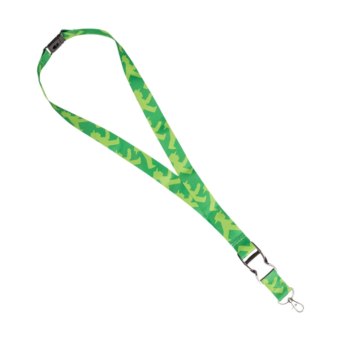 Ampelmann Schlüsselanhänger GEHER grün