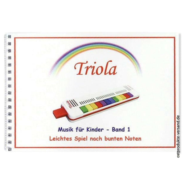 Triola Musik für Kinder Band 1 Liederbuch - leichtes Spiel nach bunten Noten - 11 beliebte Kinderlieder