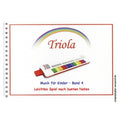 Triola Musik für Kinder Band 4 Liederbuch - leichtes Spiel nach bunten Noten - 11 weitere beliebte Kinderlieder