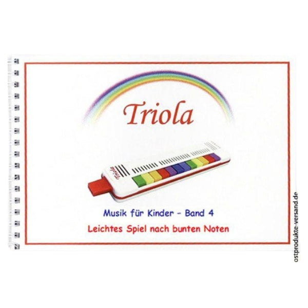 Triola Musik für Kinder Band 4 Liederbuch - leichtes Spiel nach bunten Noten - 11 weitere beliebte Kinderlieder