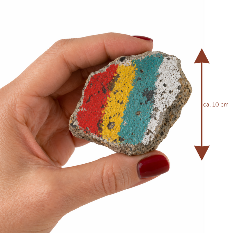 Original Berliner Mauer-Stein ca, 10 cm – Sammlerstück mit Zertifikat & Siegel – Historisches Souvenir aus deutscher Geschichte