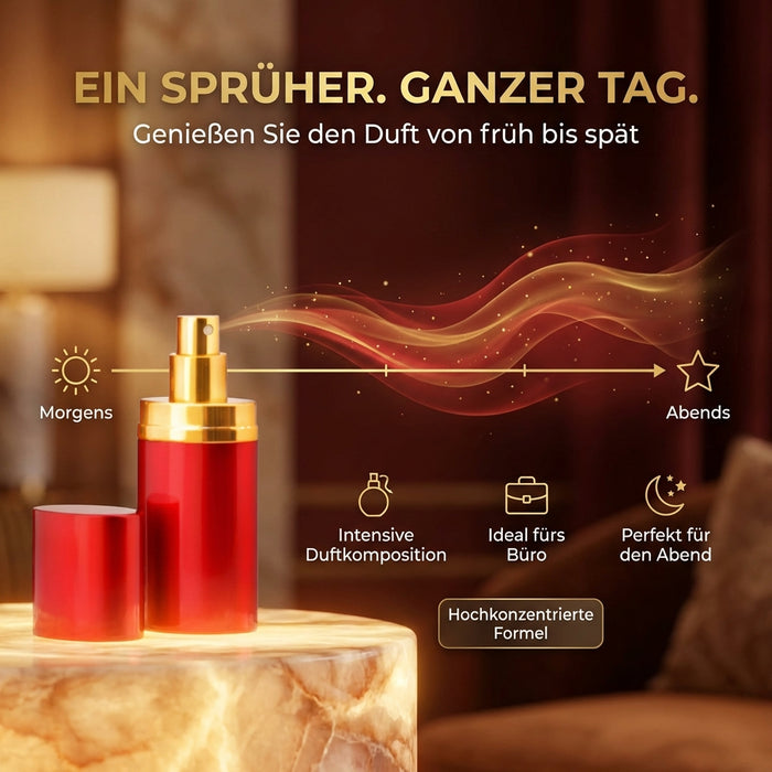 Casino Idris Eau de Toilette 35ml in edlem rot/goldenen Geschenkkarton