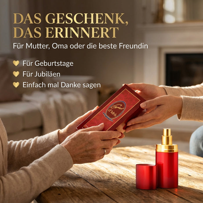 Casino Idris Eau de Toilette 35ml in edlem rot/goldenen Geschenkkarton