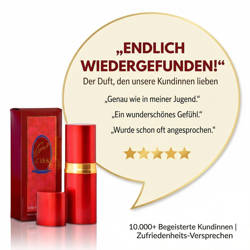 Casino Idris Eau de Toilette 35ml in edlem rot/goldenen Geschenkkarton