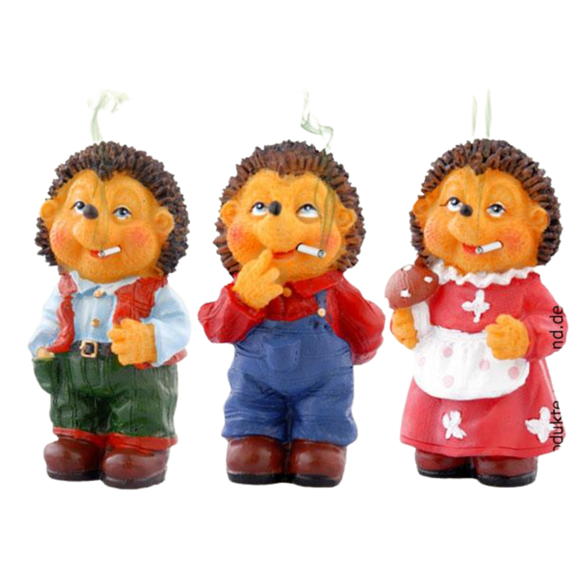 Roter Räuchermecki - Mädchen mit 15 Zigaretten