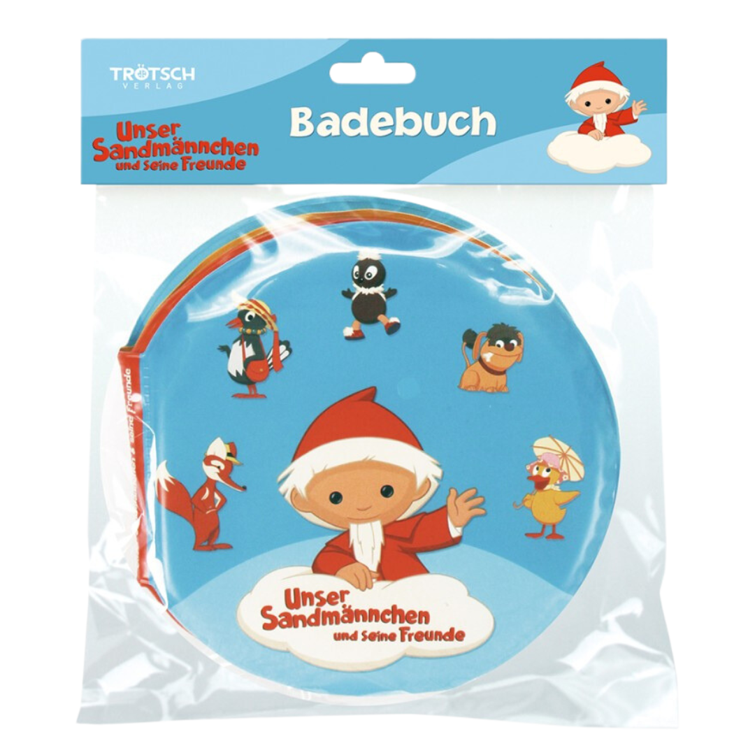 Sandmann Badebuch Trötsch.