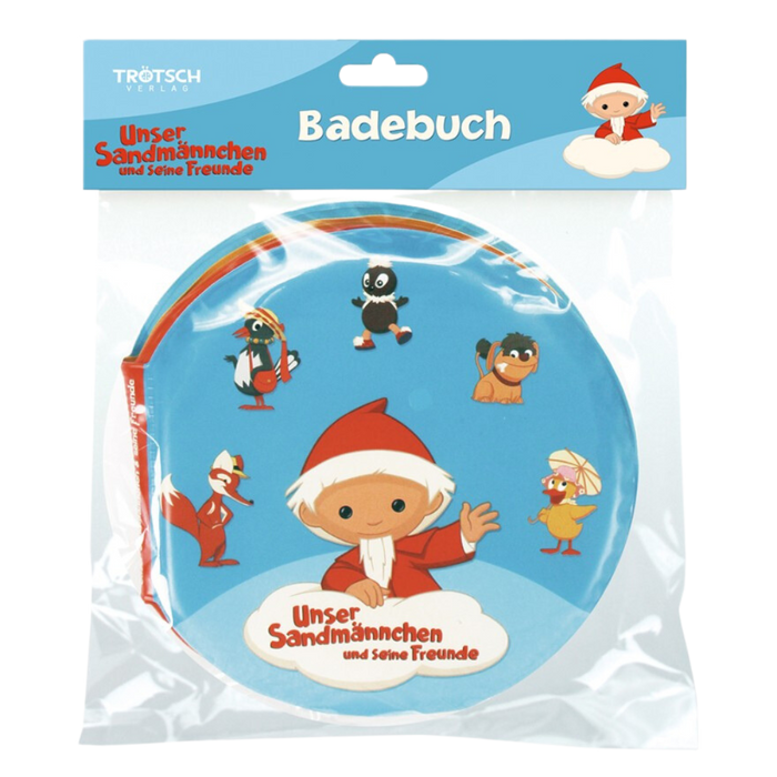 Sandmann Badebuch Trötsch.