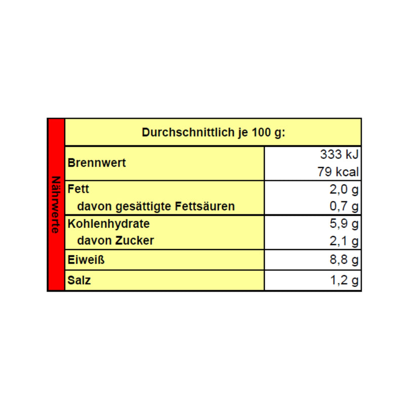 Dreistern Hausmacher Gulasch halb & halb (aus Rind- und Schweinefleisch) 400g Dose