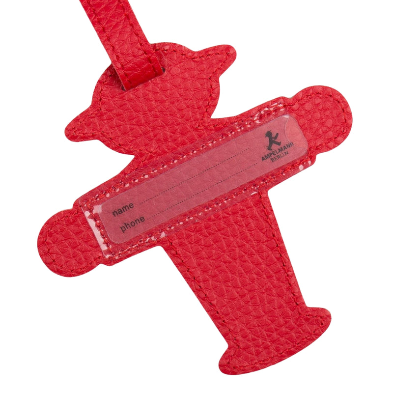Kofferanhänger rot Steher Ampelmännchen