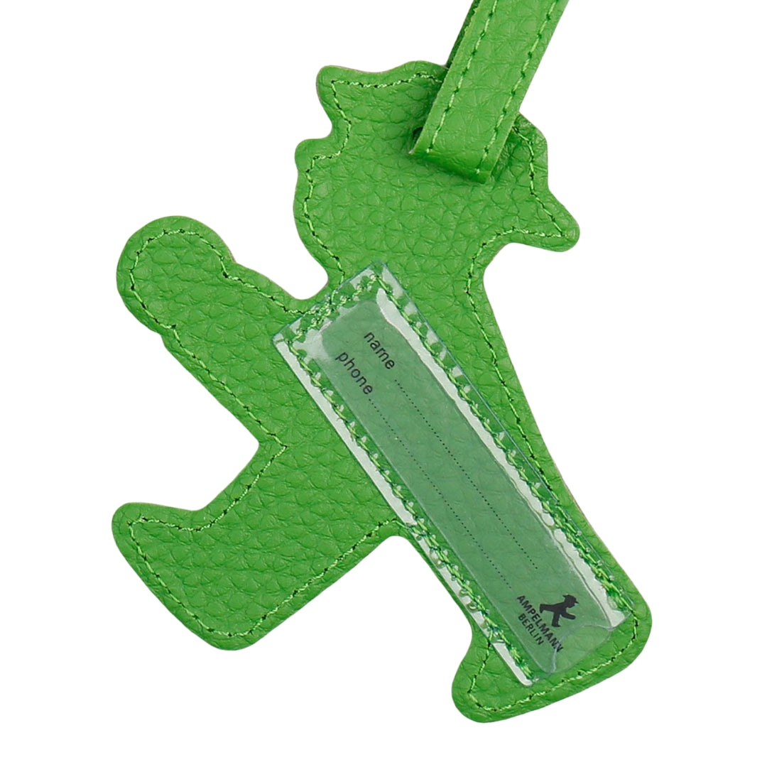 Kofferanhänger grün Geher Ampelmännchen