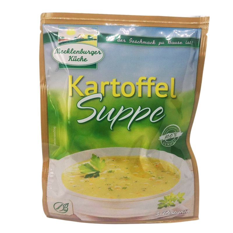 Kartoffelsuppe 3 Portionen im Beutel.