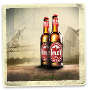 Mahn & Ohlerich Bier 0,33L Mehrweg Flasche.