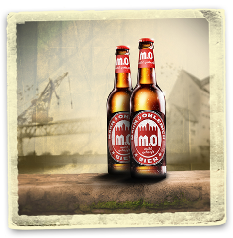 Mahn & Ohlerich Bier 0,33L Mehrweg Flasche.