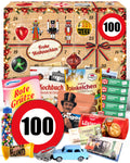 Geburtstag 100 - Ostalgie Adventskalender 2026 – 24 Erinnerungen & Kultprodukte mit Marken wie Viba, Halloren, Zetti, Komet & Pfeffi