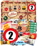 Geburtstag 2 - Ostalgie Adventskalender 2026 – 24 Erinnerungen & Kultprodukte mit Marken wie Viba, Halloren, Zetti, Komet & Pfeffi