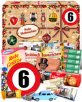 Geburtstag 6 - Ostalgie Adventskalender 2026 – 24 Erinnerungen & Kultprodukte mit Marken wie Viba, Halloren, Zetti, Komet & Pfeffi
