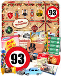 Geburtstag 93 - Ostalgie Adventskalender 2026 – 24 Erinnerungen & Kultprodukte mit Marken wie Viba, Halloren, Zetti, Komet & Pfeffi