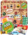 Abi 2019 - Ostalgie Adventskalender 2026 – 24 Erinnerungen & Kultprodukte mit Marken wie Viba, Halloren, Zetti, Komet & Pfeffi