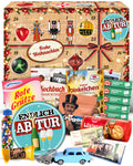 Endlich Abitur - Ostalgie Adventskalender 2026 – 24 Erinnerungen & Kultprodukte mit Marken wie Viba, Halloren, Zetti, Komet & Pfeffi