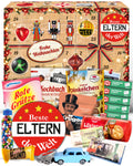 Beste Eltern der Welt - Ostalgie Adventskalender 2026 – 24 Erinnerungen & Kultprodukte mit Marken wie Viba, Halloren, Zetti, Komet & Pfeffi