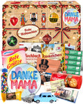 Danke Mama - Ostalgie Adventskalender 2026 – 24 Erinnerungen & Kultprodukte mit Marken wie Viba, Halloren, Zetti, Komet & Pfeffi