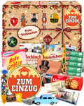 Zum Einzug - Ostalgie Adventskalender 2026 – 24 Erinnerungen & Kultprodukte mit Marken wie Viba, Halloren, Zetti, Komet & Pfeffi
