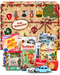 Frohe Weihnachten - Adventskalender DDR 2026 mit Kultartikeln von Zetti, Dr. Quendt, Komet & Pfeffi – 24 nostalgische Überraschungen für Ostalgie-Fans